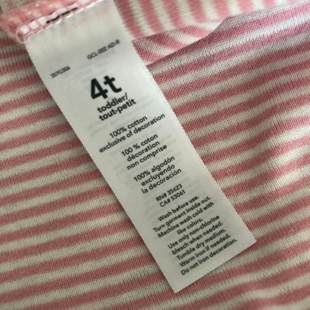 Owl Carter’s Pajamas Set Size 4T Pink & Blue NWT